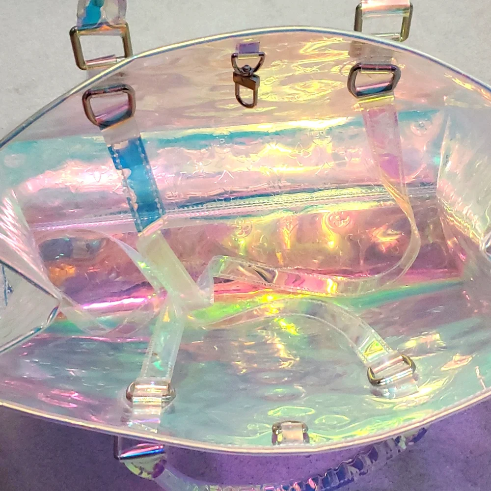 Iridescent Prism On The Go Transfer Tote - Picture 4 of 8